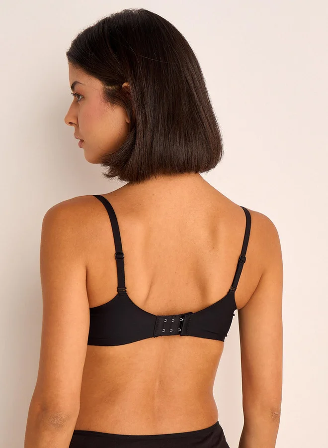 Splash FAV Padded Non Wired Bra With Lace Trim